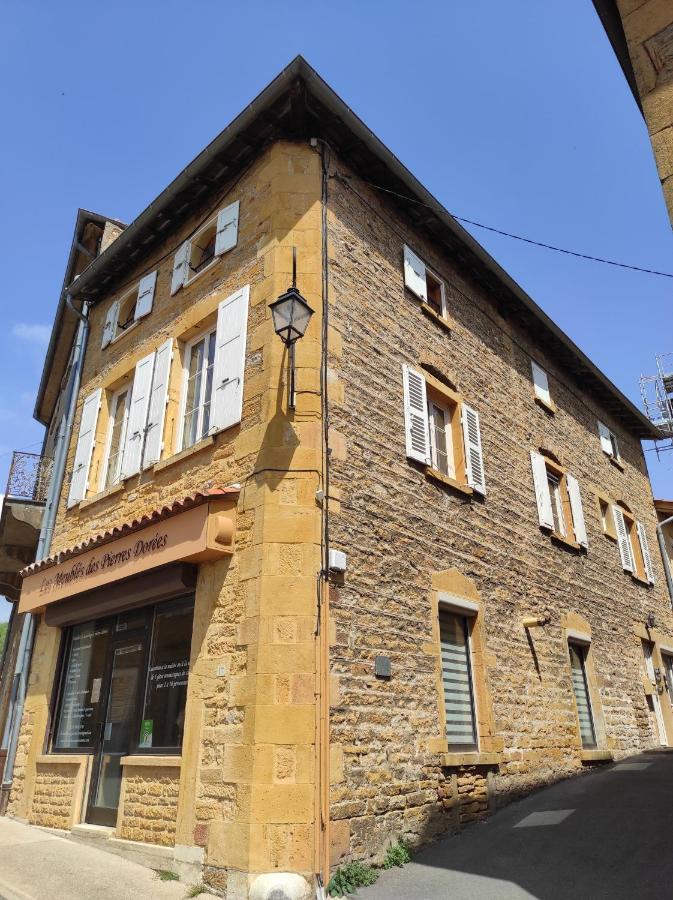 Appartement Oingt - Les Meubles Des Pierres Dorees Theize 외부 사진